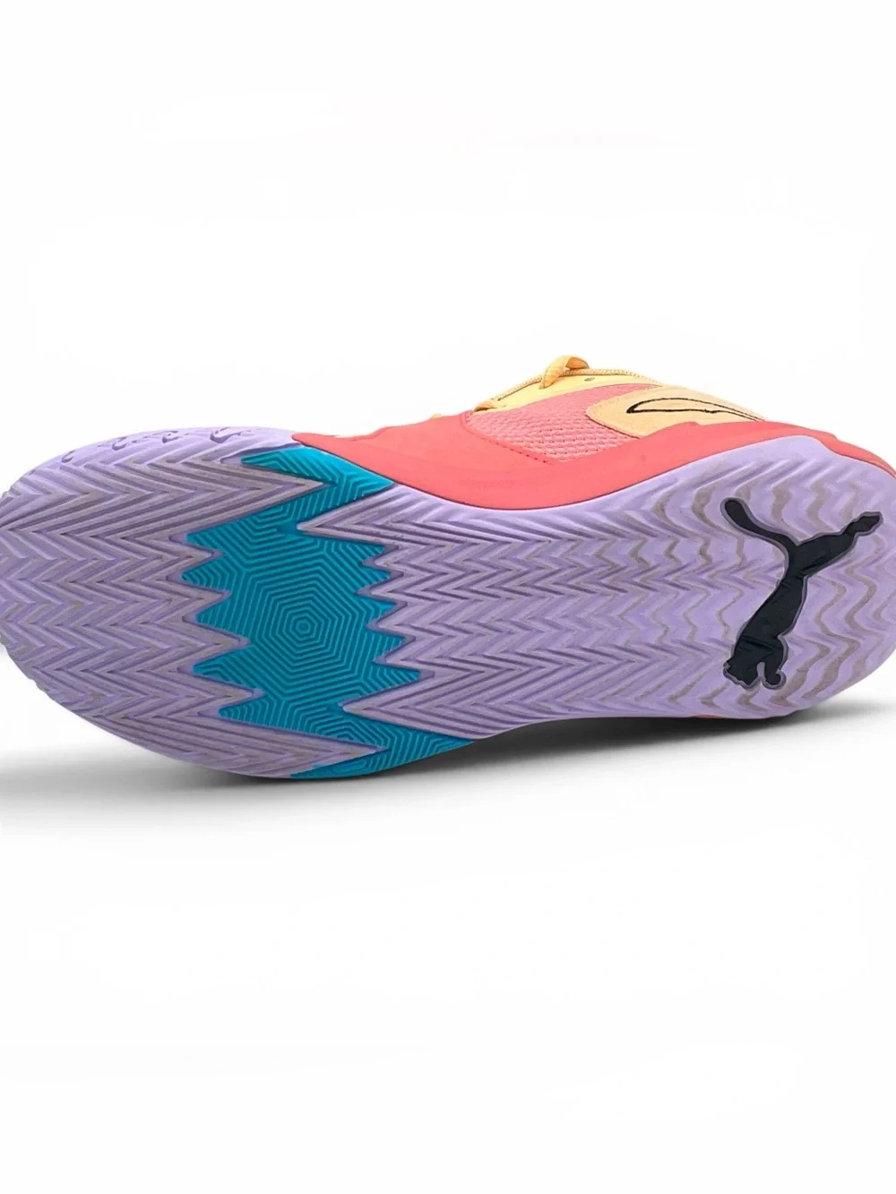 Puma MB.02 Basketball Shoes Pink Green Men’s Size 8